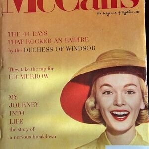 2 Vintage magazines McCalls June 1956 & Chatelaine Feb. 1963